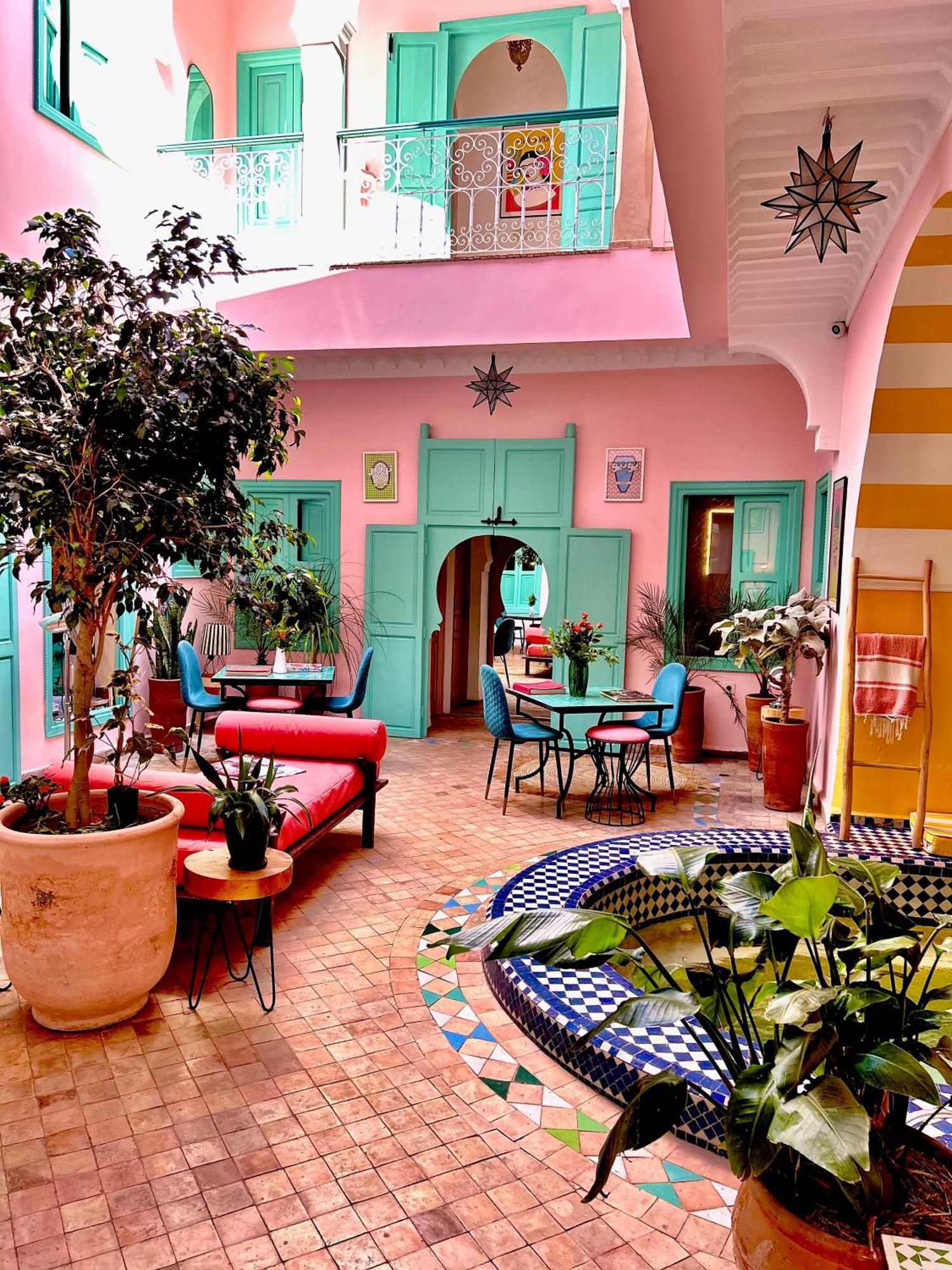 Riad Lauriers Blancs Marrakesh Exterior photo